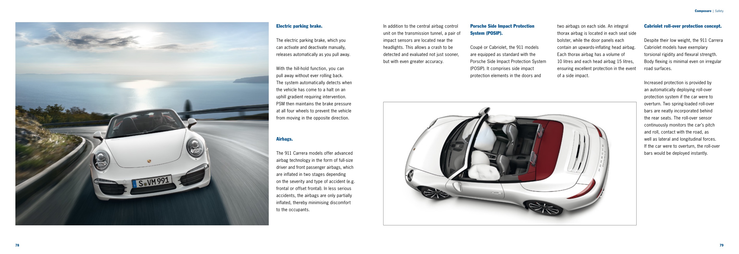 2015 Porsche 911 Brochure Page 61